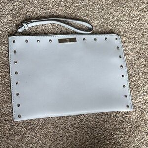 New York & Company Silver Studded Wristlet